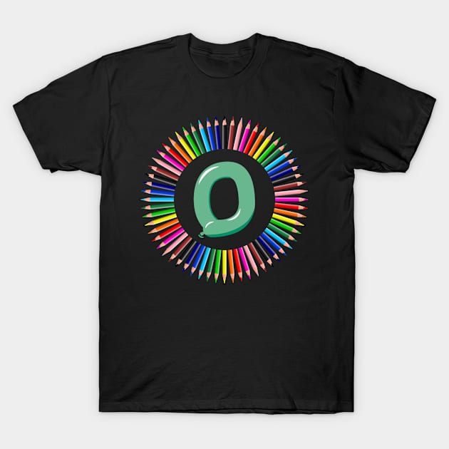 Number 0 T-Shirt by Bayumahardhika